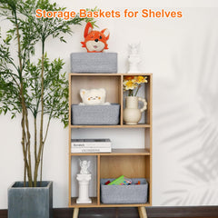 Ordn2Ordn baby-safe rope storage basket holding toys.