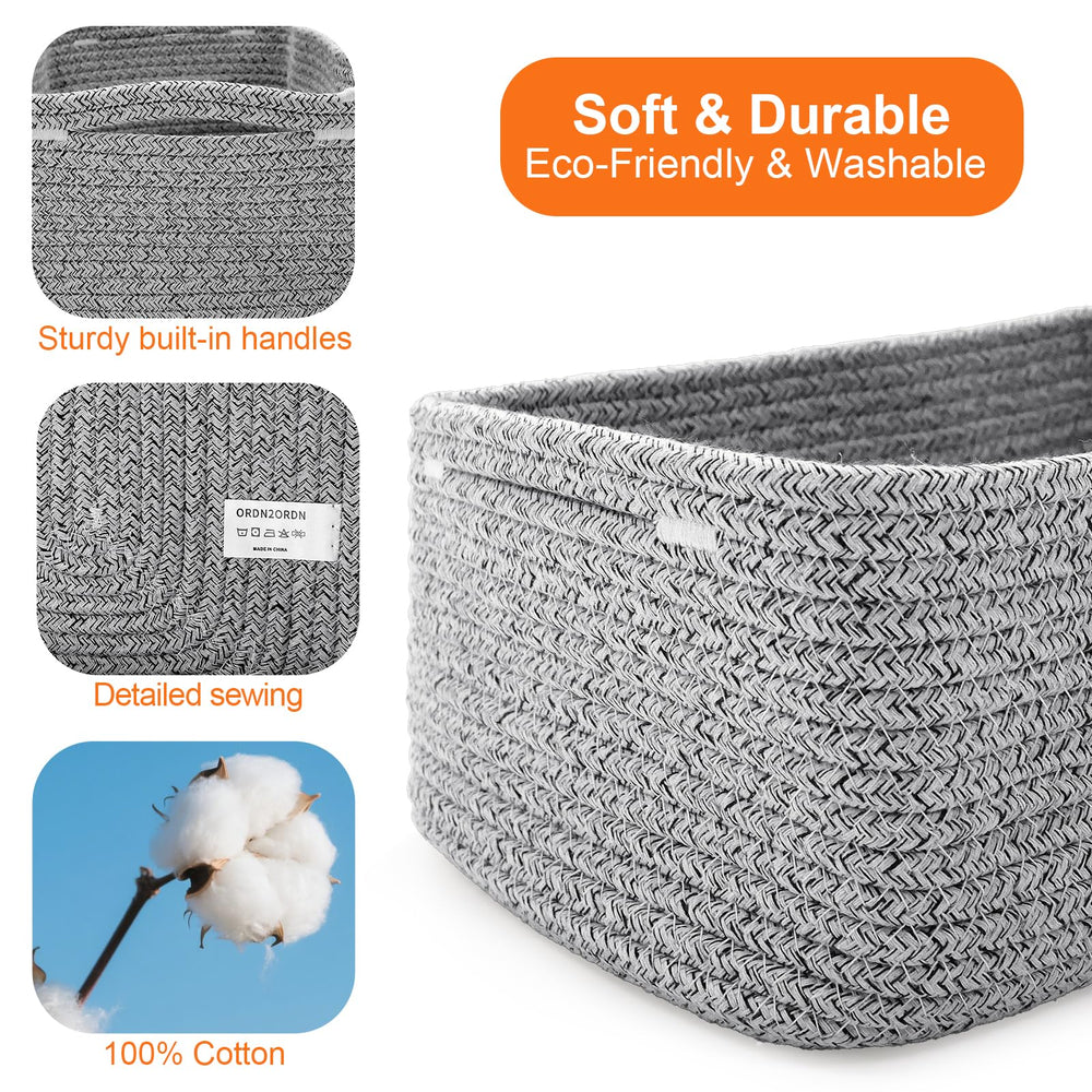 Ordn2Ordn gift-ready baskets ideal for baby gifts or holidays.