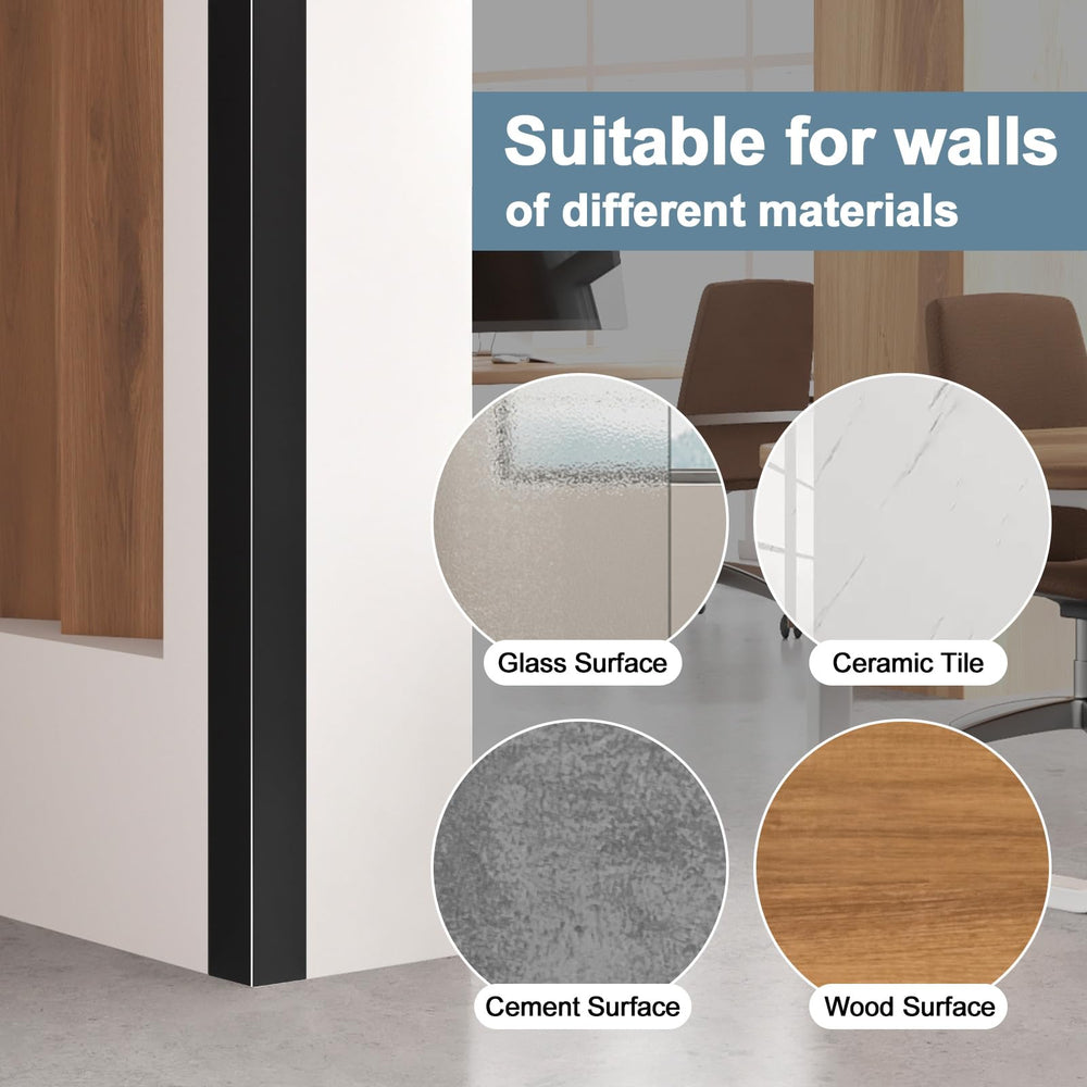 Orechic closeup aluminum corner guard surface is mirror-like and smooth