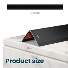 Orechic aluminum corner guard close-up shows smooth, corrosion-resistant finish