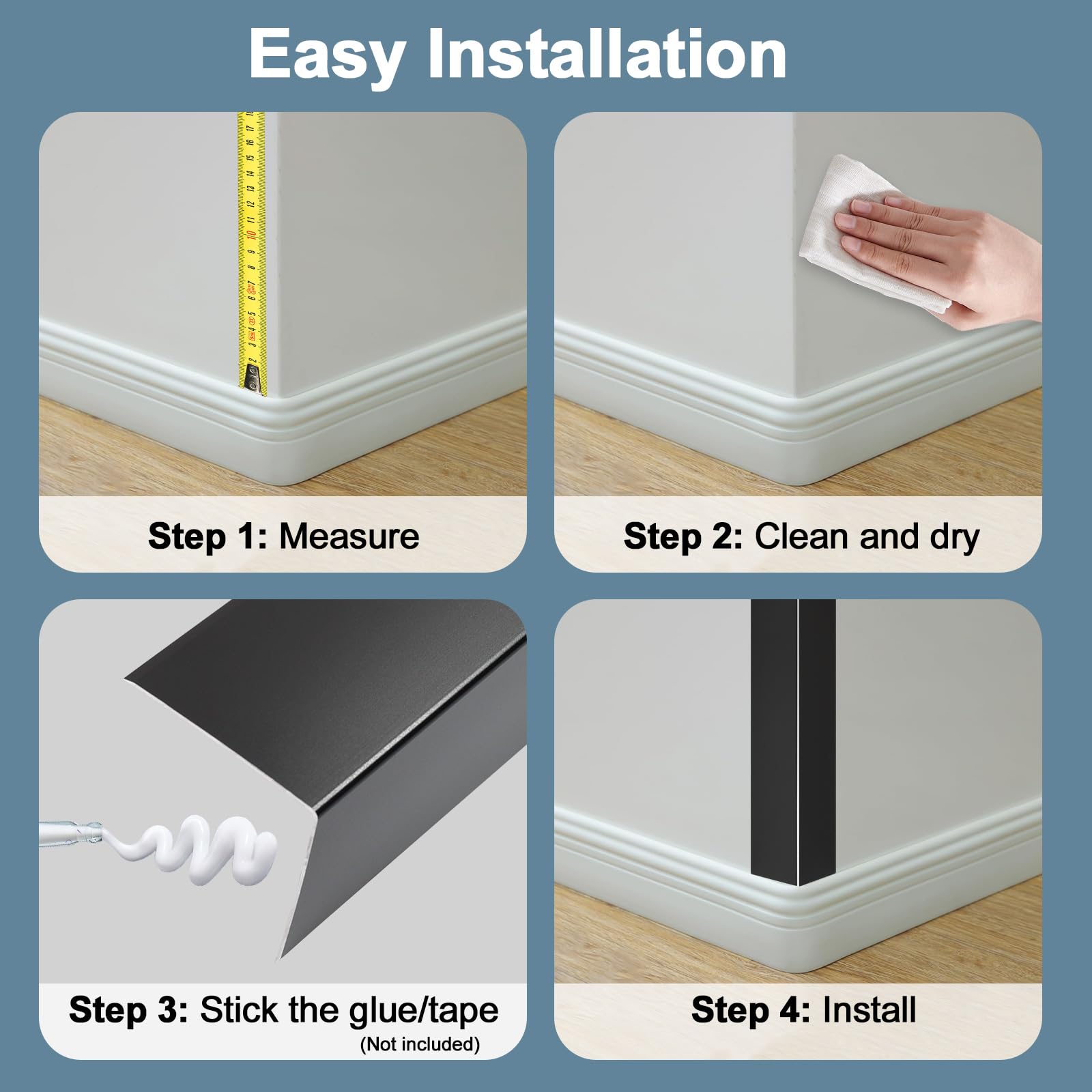 Orechic corner protector on door frame demonstrates versatile decor