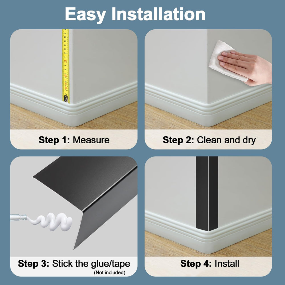 Orechic corner protector on door frame demonstrates versatile decor