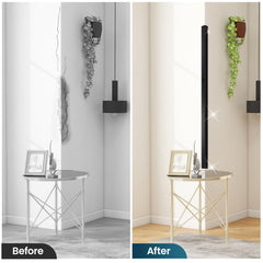 Orechic heavy-duty aluminum corner guard sawn edge in a hallway