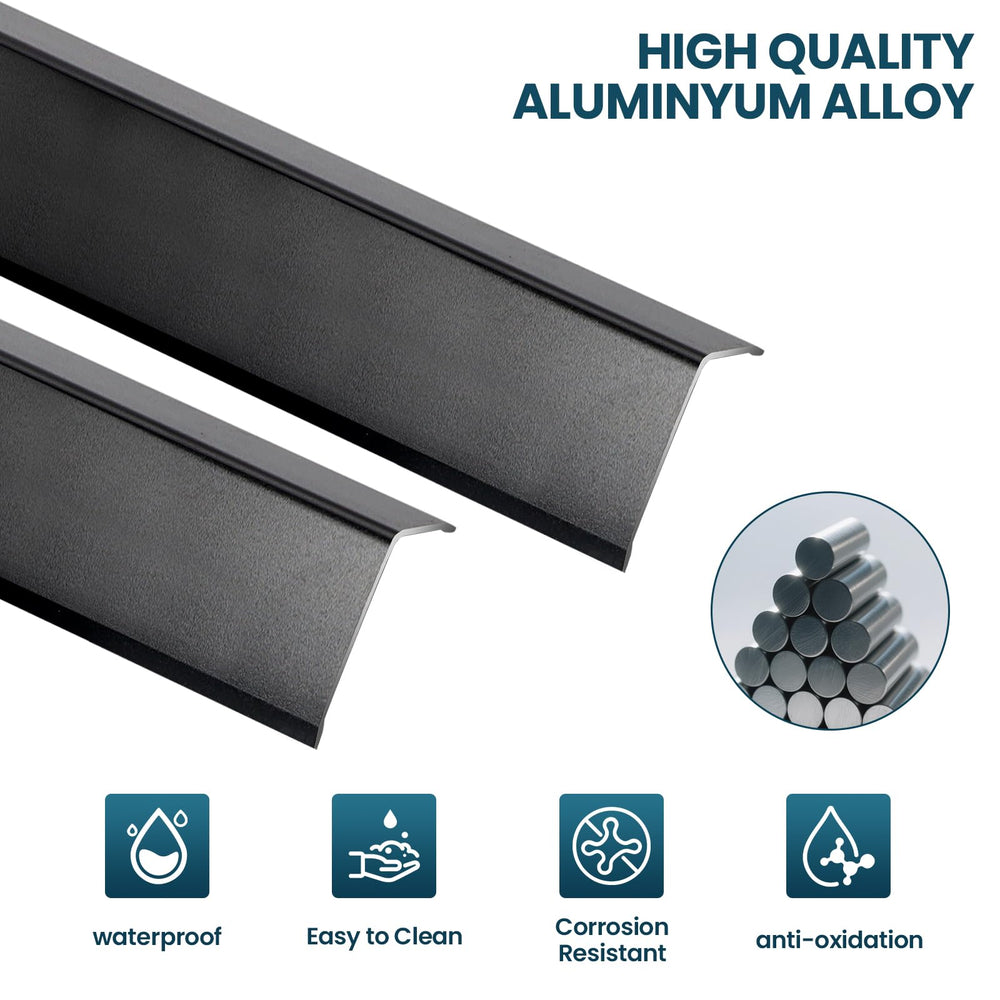 Orechic L-molding trim demonstrates stylish wall edge protection