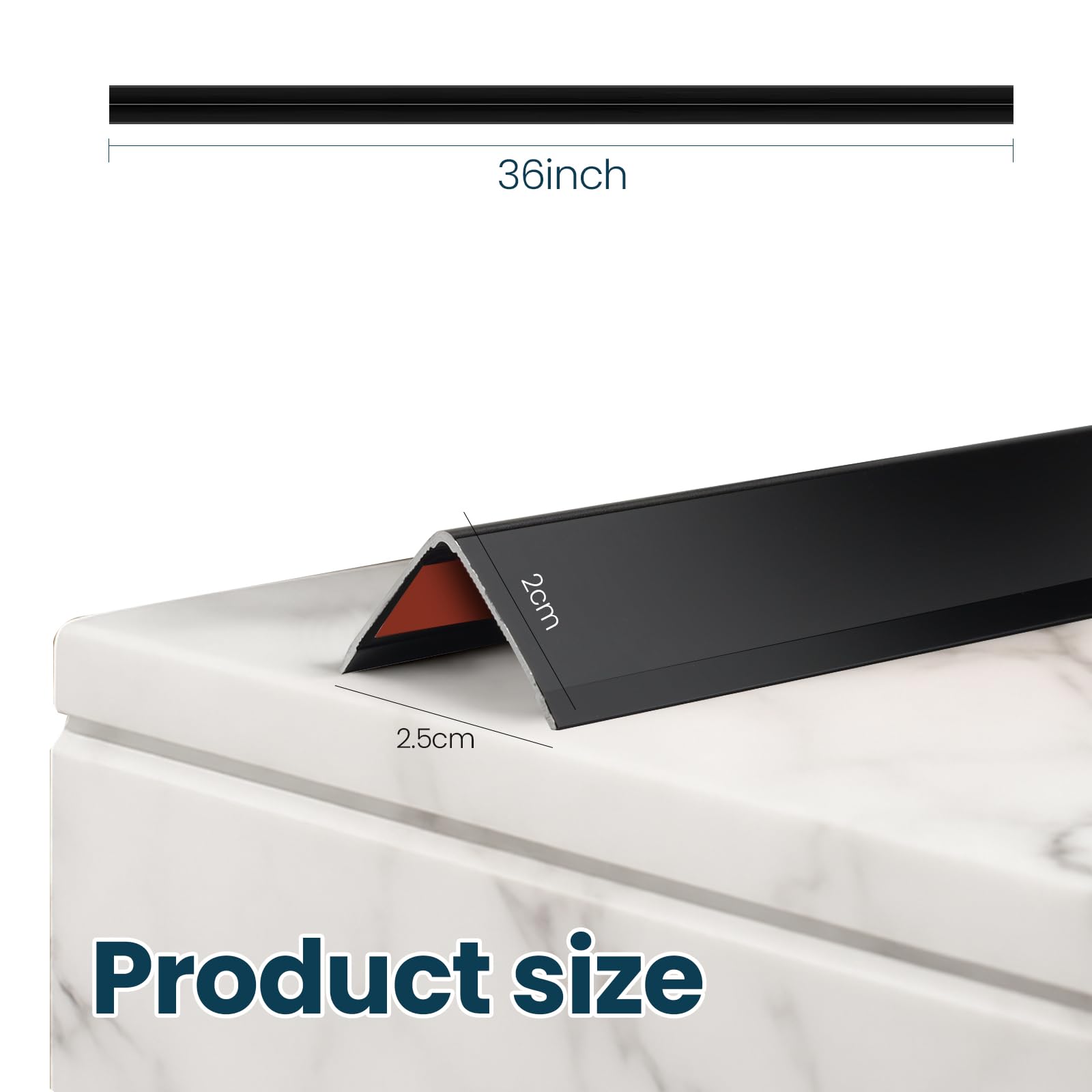 Orechic peel-and-stick corner protector for quick wall edge protection