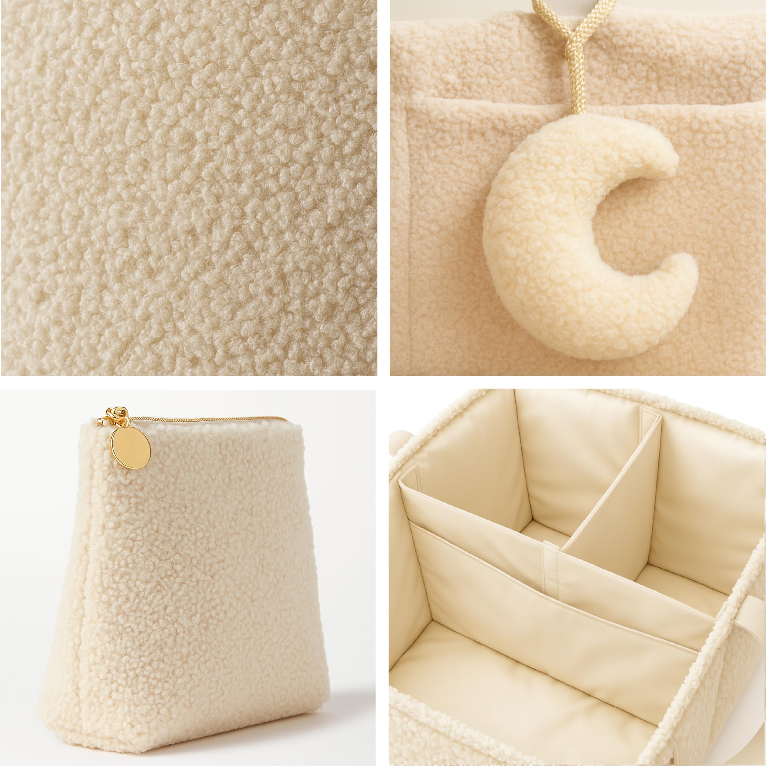 Orelle Diaper Caddy Four Exterior Pockets keep essentials at hand.