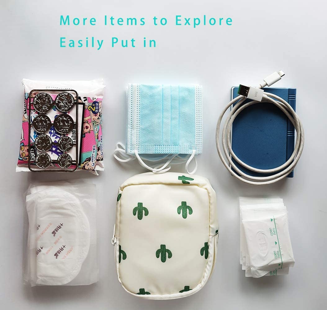 Orga'Neat Period Pouch lightweight design keeps essentials safe during outings.