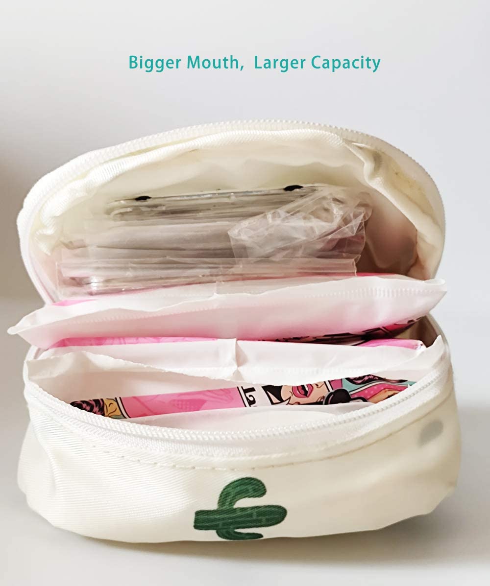 Orga'Neat Period Pouch purse-friendly size fits bags for school or work.