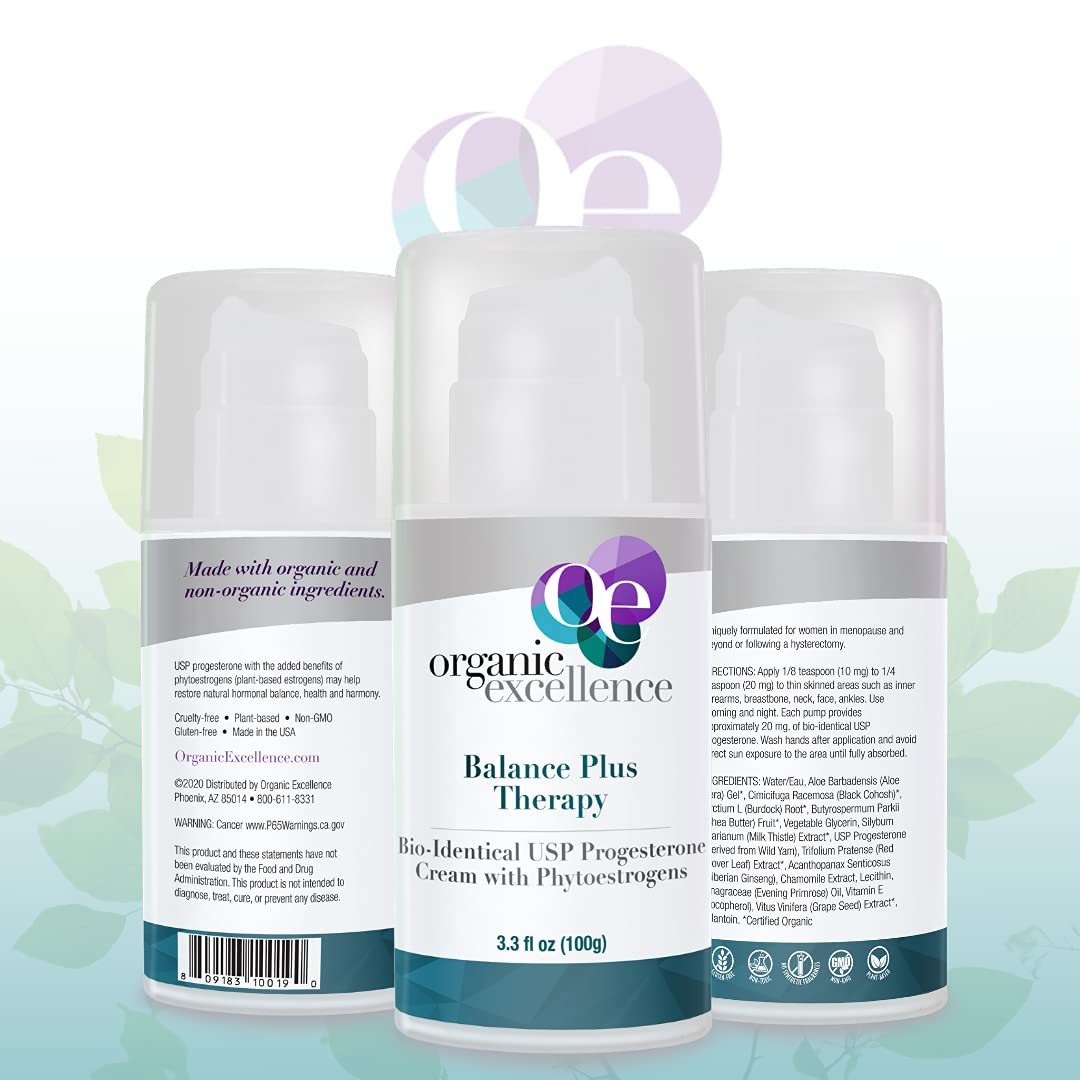 Organic Excellence Balance Plus Therapy brand story reinforces family-owned quality