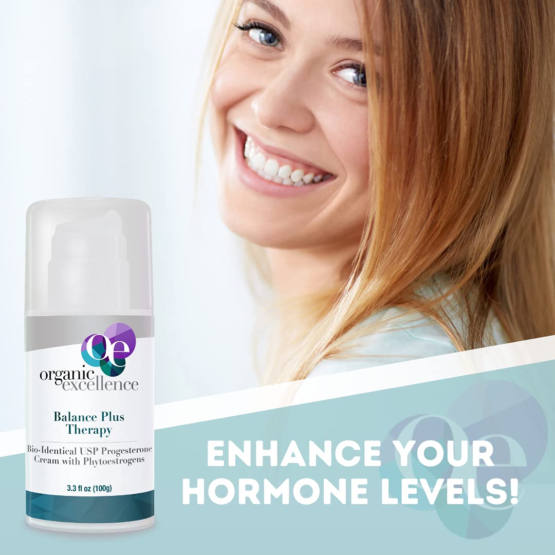 Organic Excellence Balance Plus Therapy forearms-application for twice-daily use