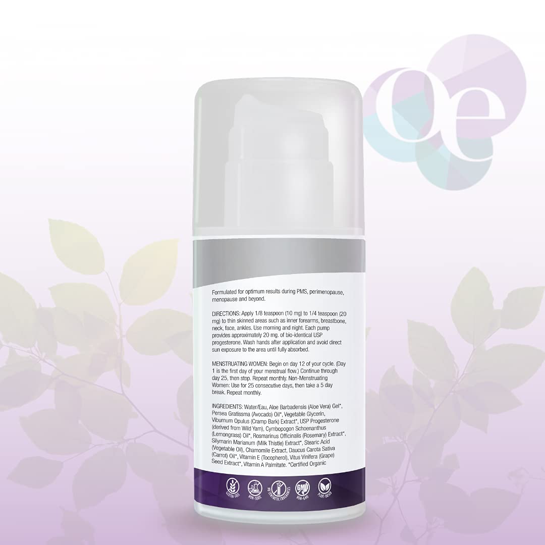 Made in USA Organic Excellence Progesterone Cream with quality standards.