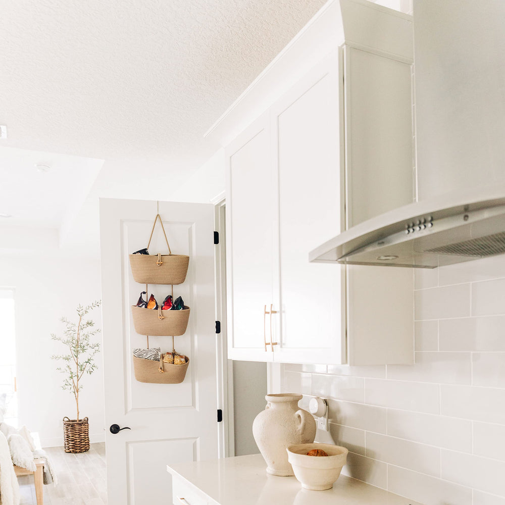 OrganiHaus three detachable baskets for flexible storage
