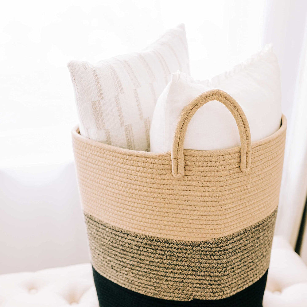 OrganiHaus toy storage basket collapsible for easy tidying