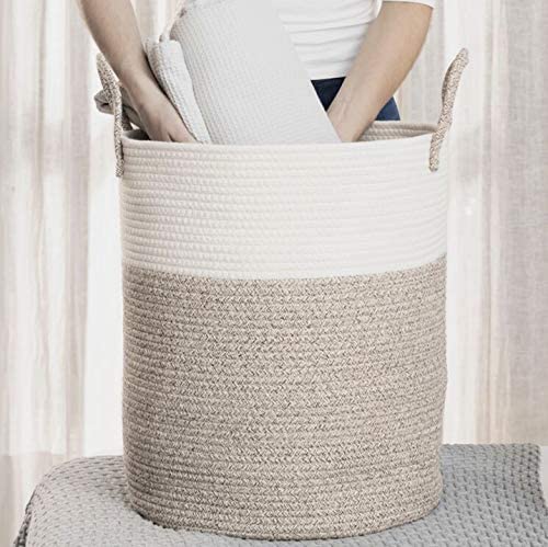 OrganiHaus foldable basket lightweight and simple to store