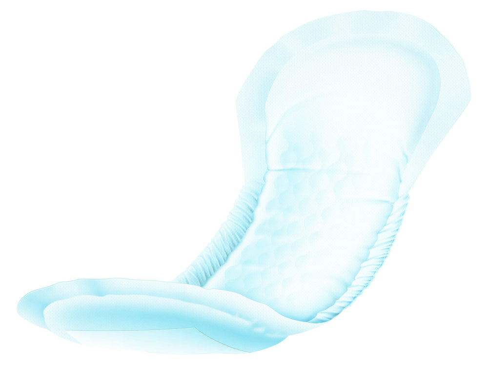 Organyc Elyte Light Inco Pads Extra close-up reveals pure cotton lining for gentle skin contact