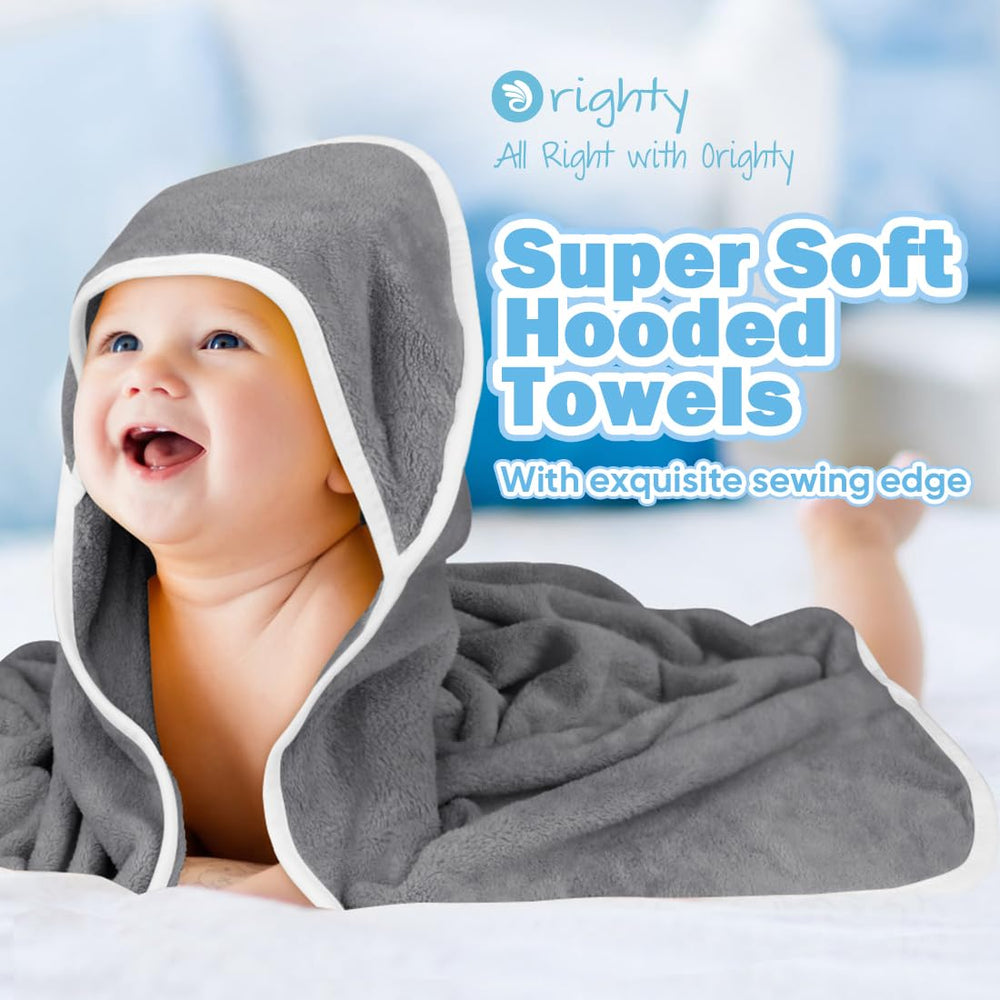 Orighty coral velvet texture highlights softness against baby's skin