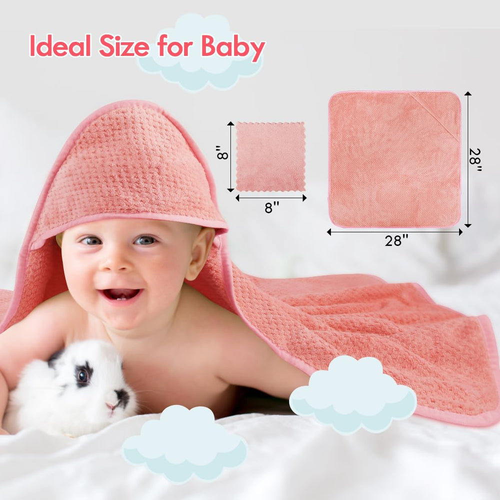 Orighty baby towel after-bath use, perfect for wrapping and warmth.