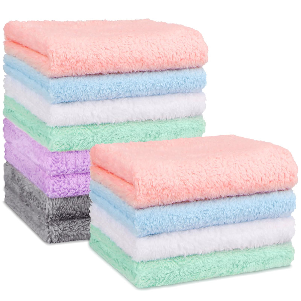 Orighty baby washcloths soft and gentle for tiny faces and hands, newborn-friendly.