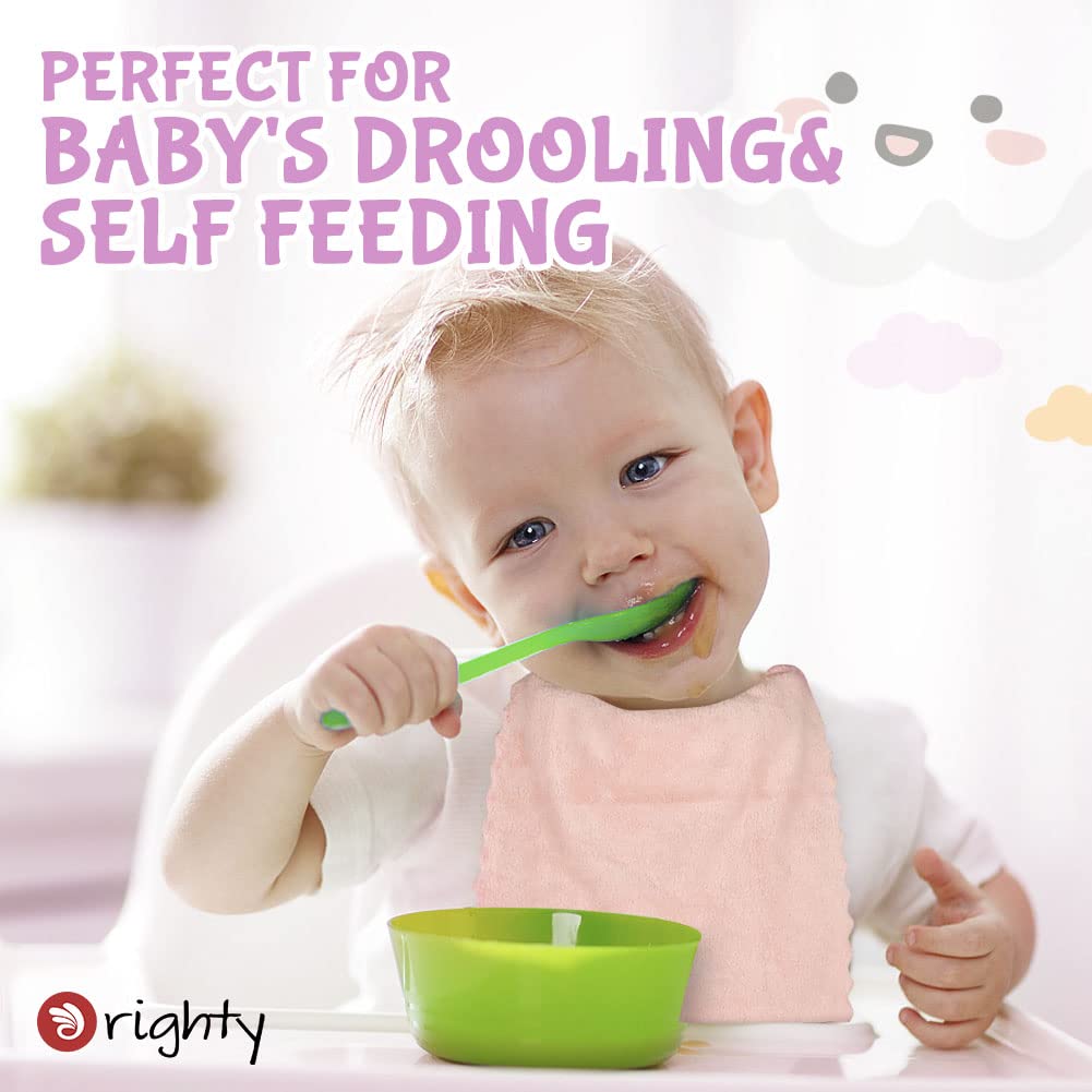 Orighty burp cloths are lint-free and won’t shrink.