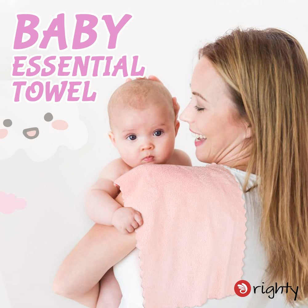 Orighty burp cloths newborn essential, gender-neutral design.