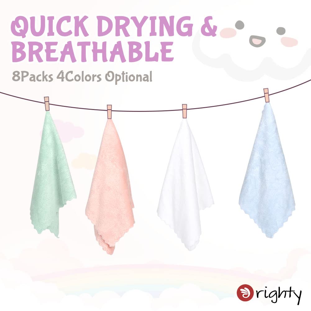 Orighty burp cloths protect skin and keep messes contained.