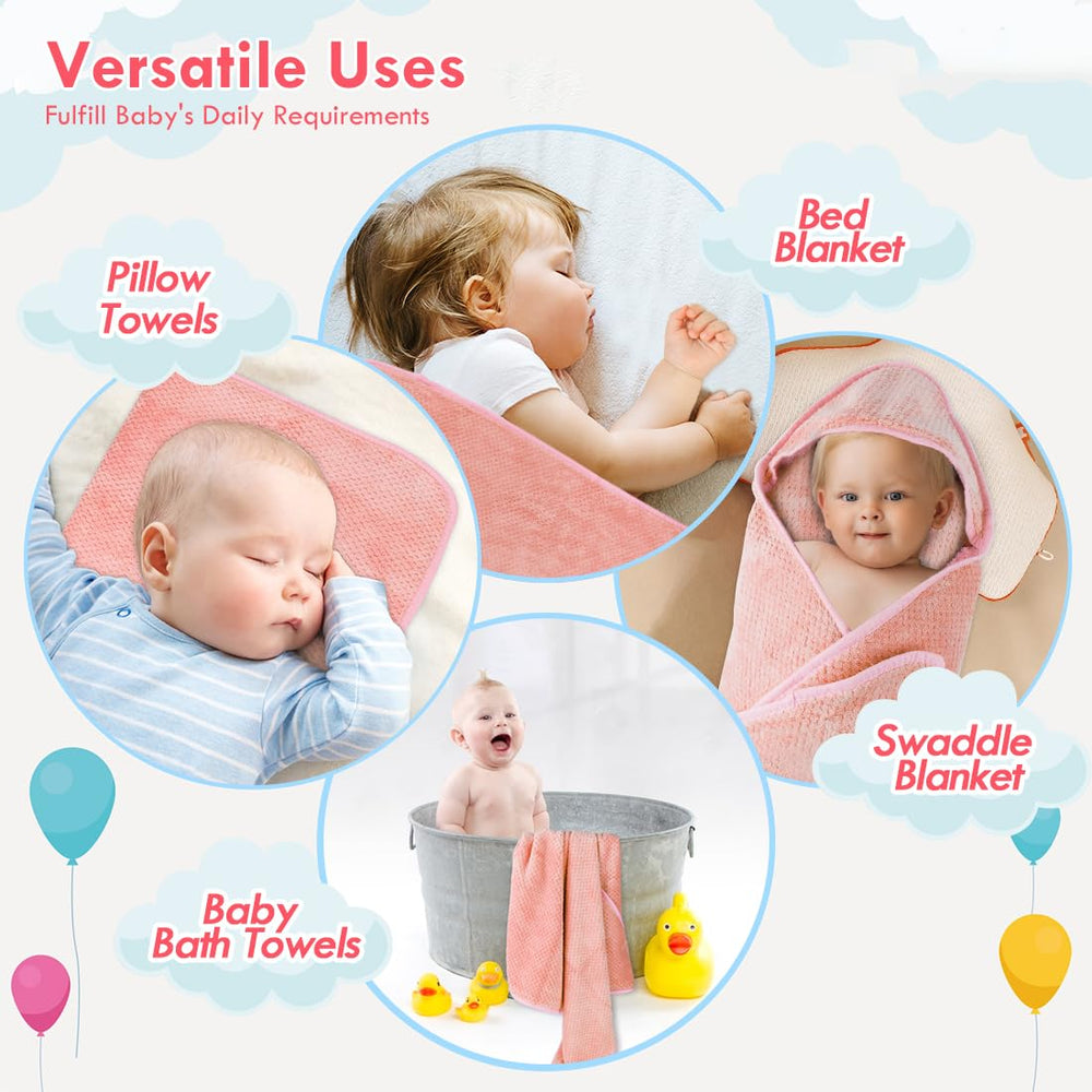 Orighty vacuum packaging for baby towel, eco-friendly presentation and compact storage.