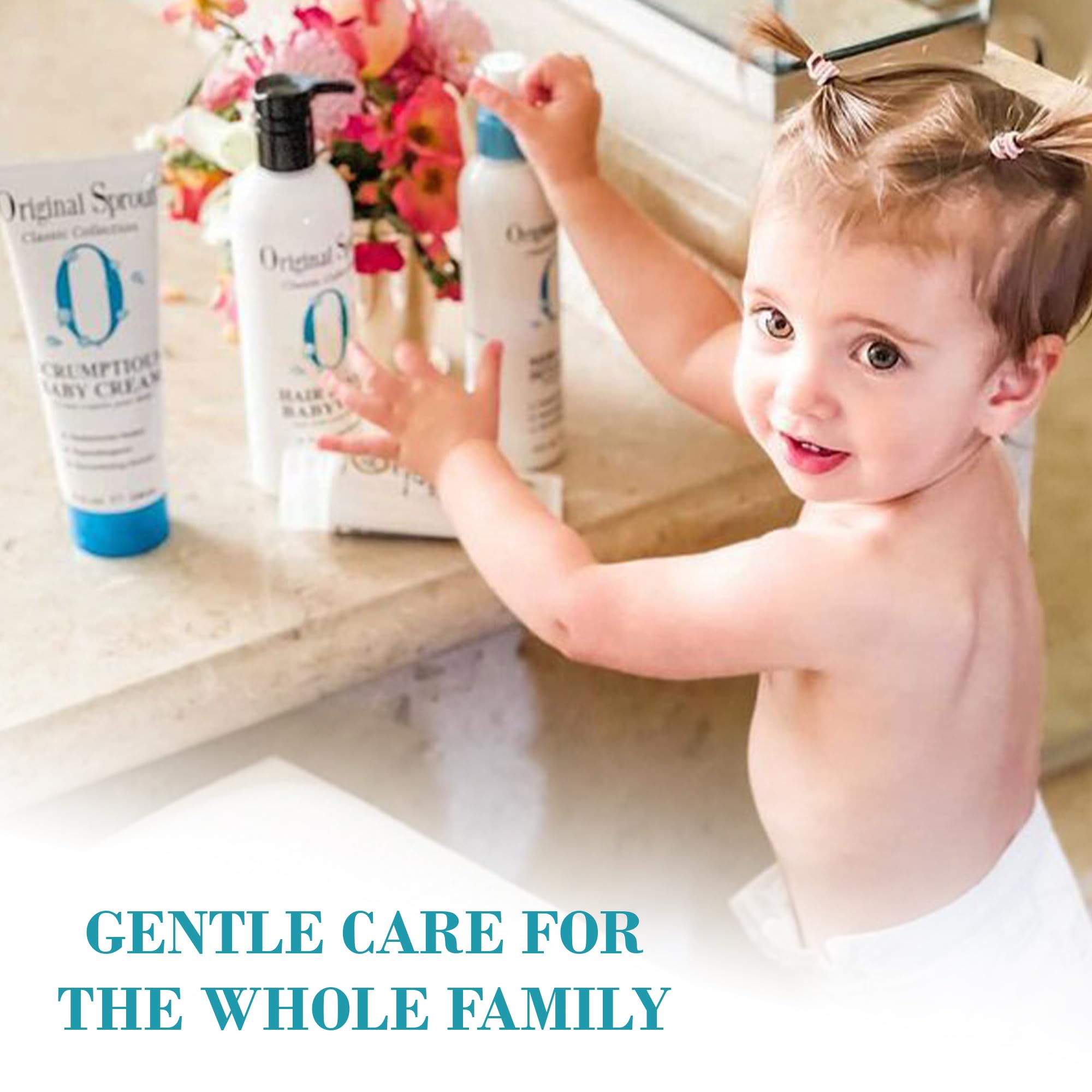 Original Sprout Scrumptious Baby Cream USA-made packaging and branding.