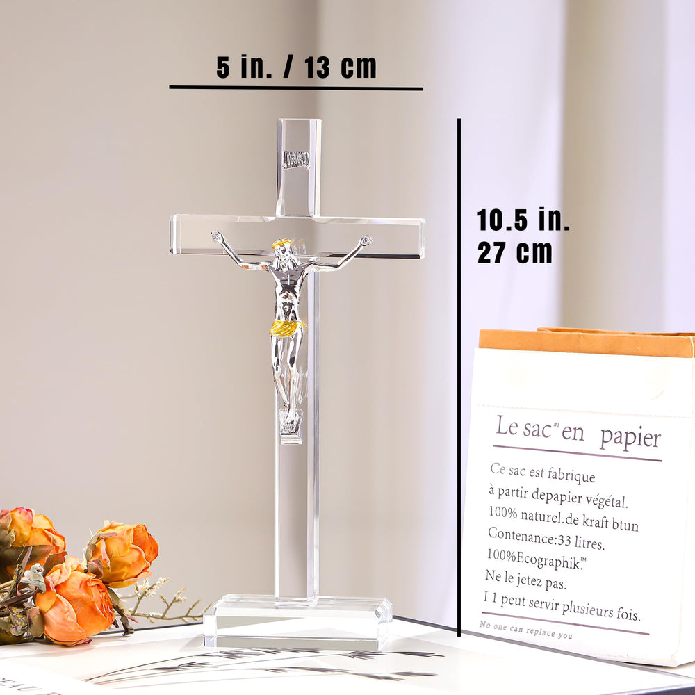 Ornalrist crystal cross in gift box ready for gifting