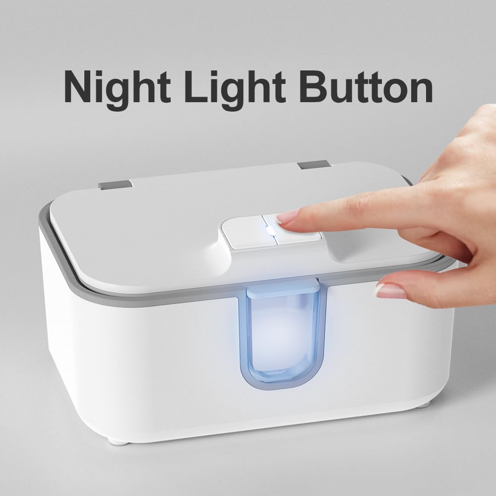 Orozee Wet Wipes Warmer large capacity fits most brands without frequent refills.