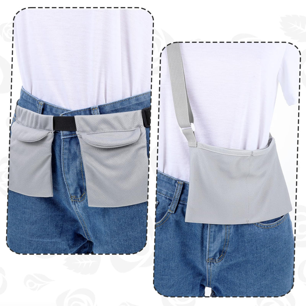 Oruola grey drainage holder pair suitable for comfortable wear.