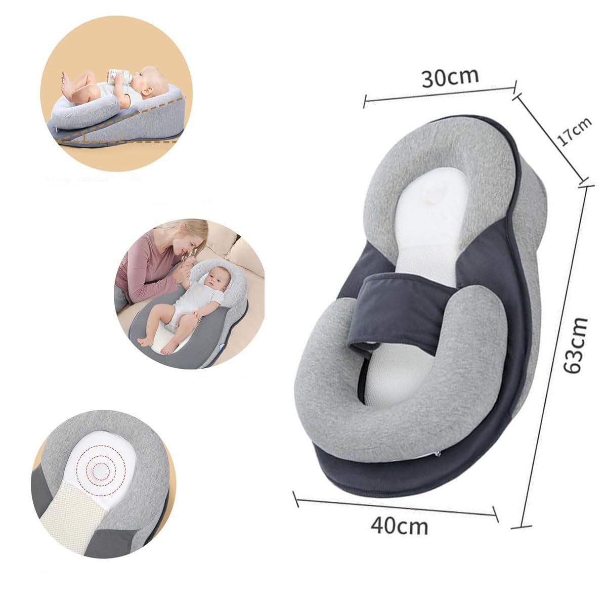 ORWMX machine-washable-cover-and-core keeps cushion clean and durable