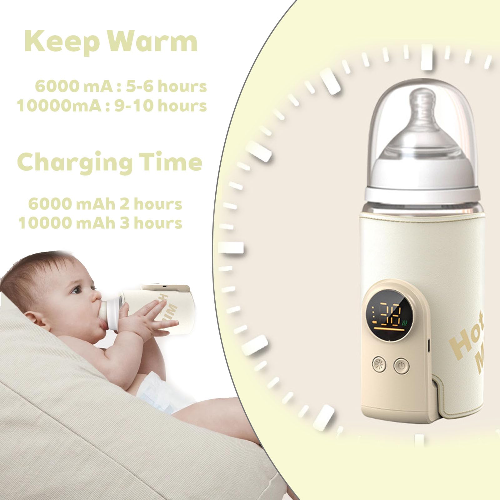ORWMX universal bottle fit up to 2.5 inches diameter