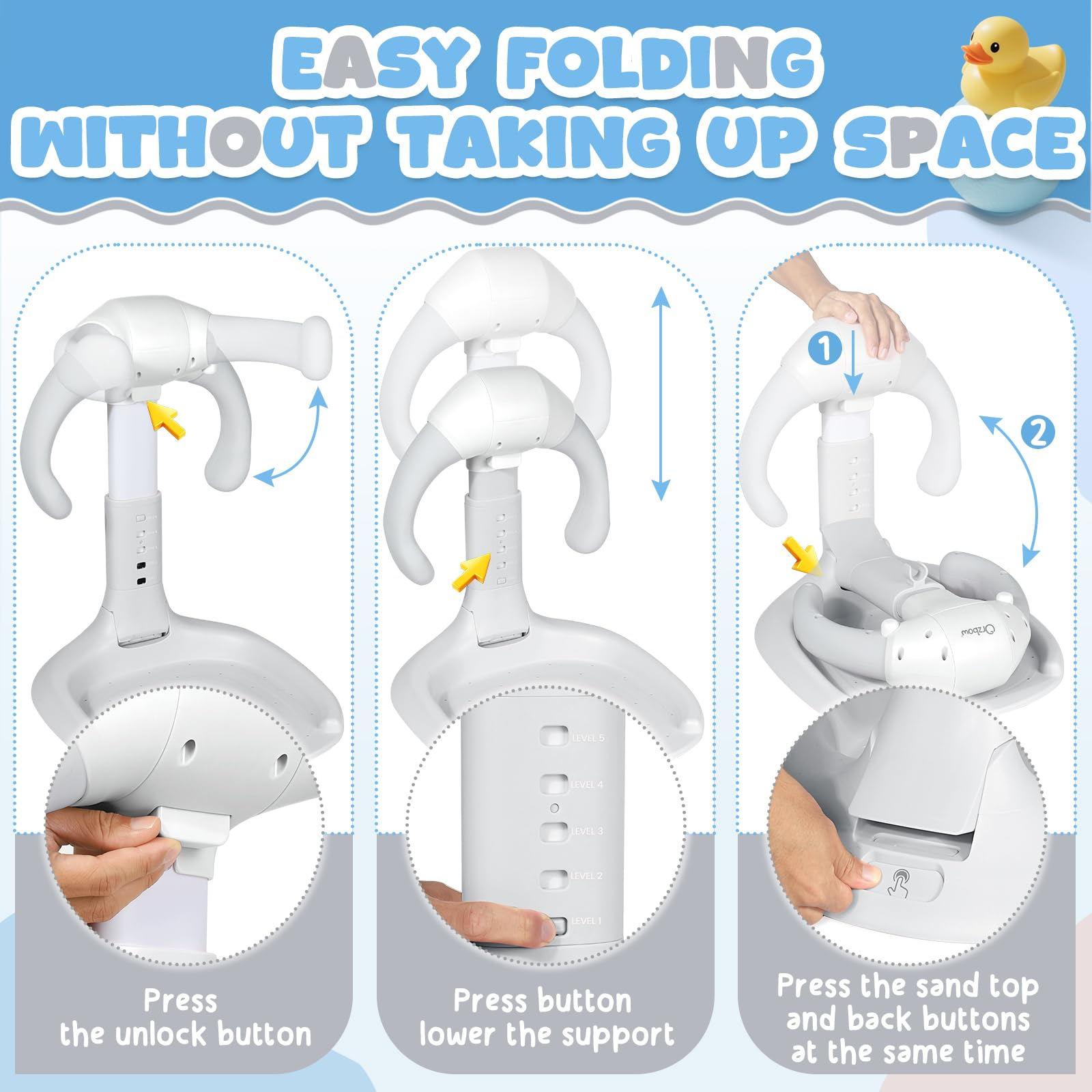 Orzbow baby shower stand gift-for-shower ideal for new parents