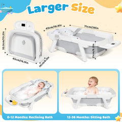 Orzbow Baby Tub Soft Cushion Womb provides gentle spine support during baths