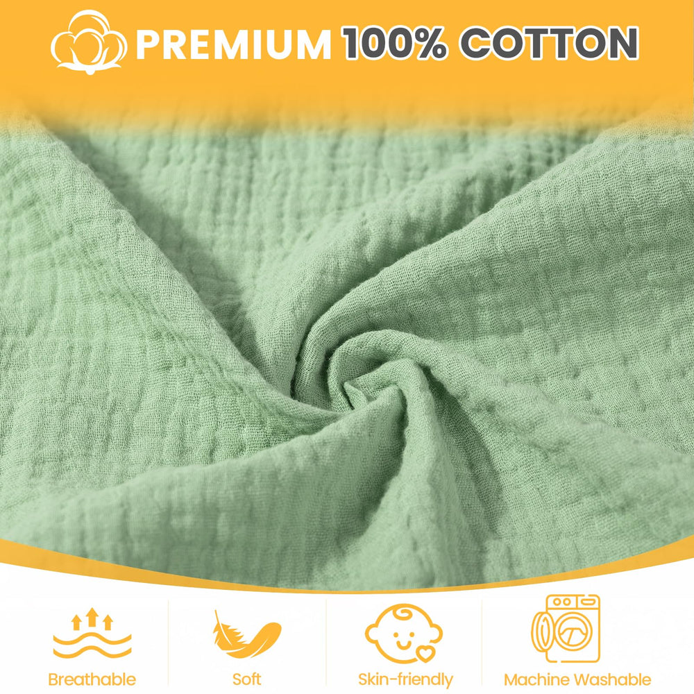 Orzbow breathable cotton keeps baby cool on hot days.