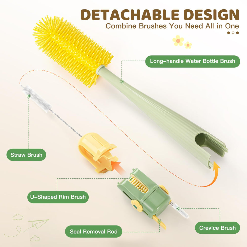 Orzbow crevice brush cleaning nipple grooves for thorough care