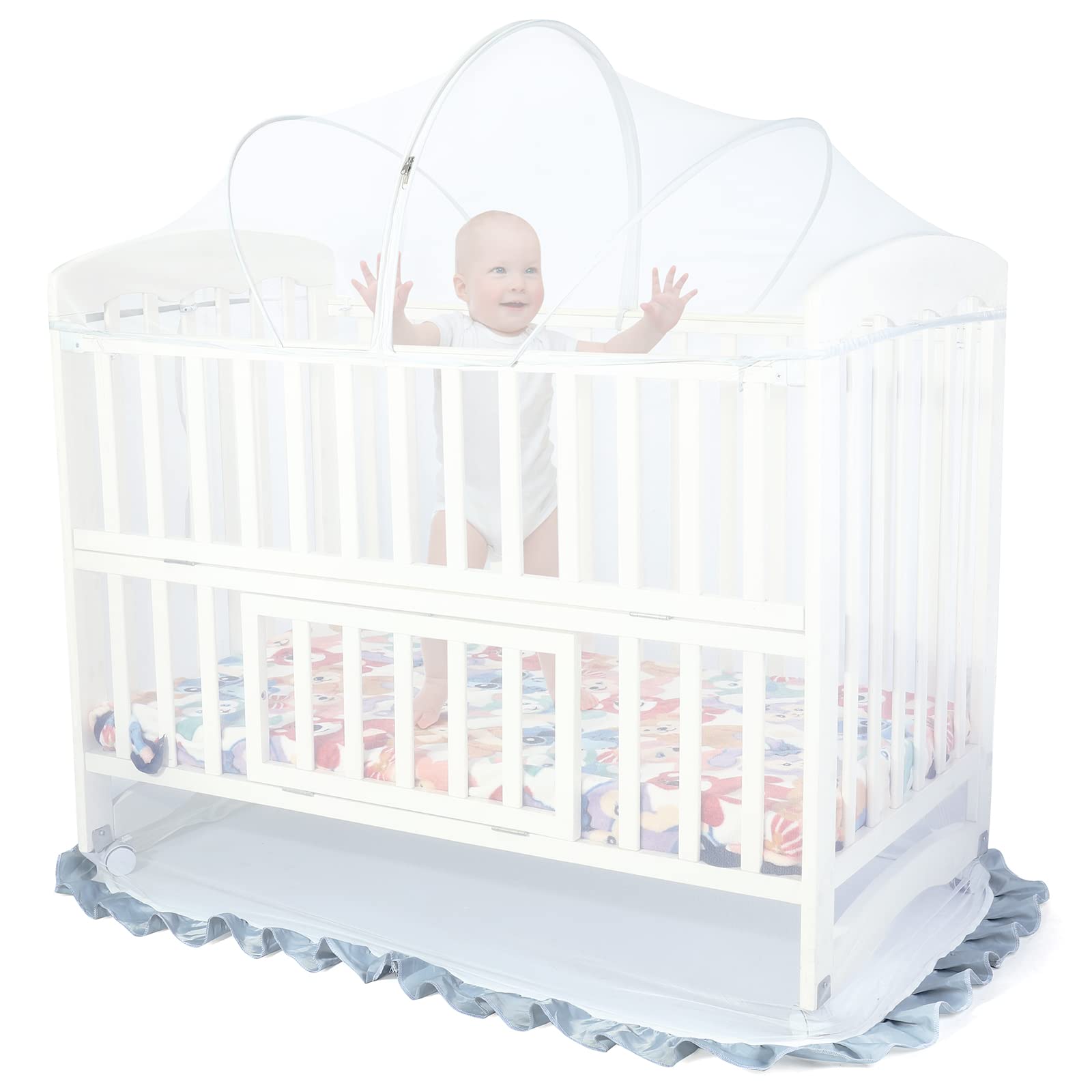 Orzbow crib tent overview - breathable canopy for safer sleep.