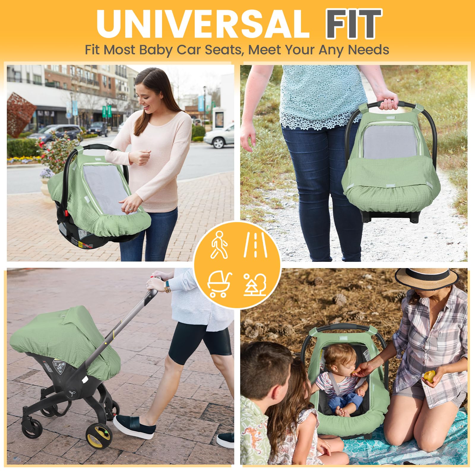 Orzbow durable, machine-washable cover stays soft after washes.