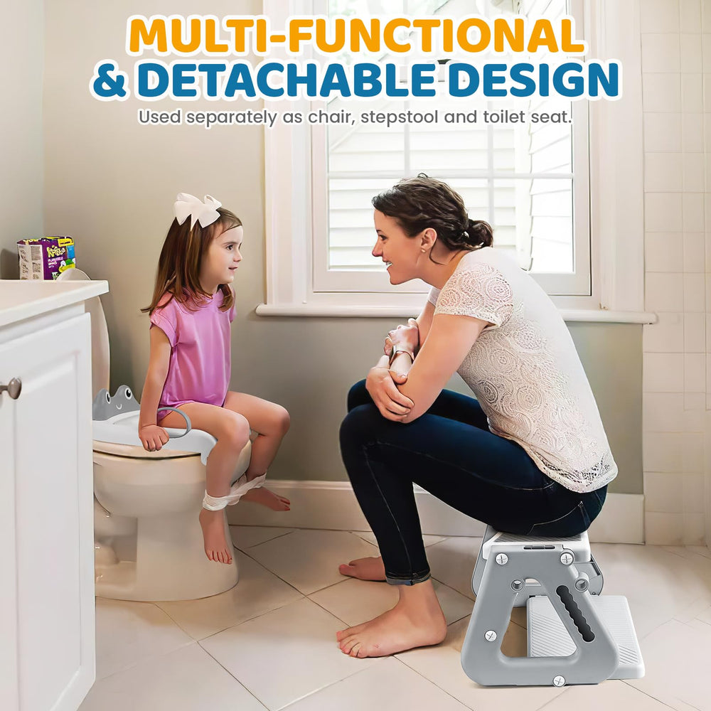 Orzbow Frog Potty Seat reinforced frame supports up to 165 lbs