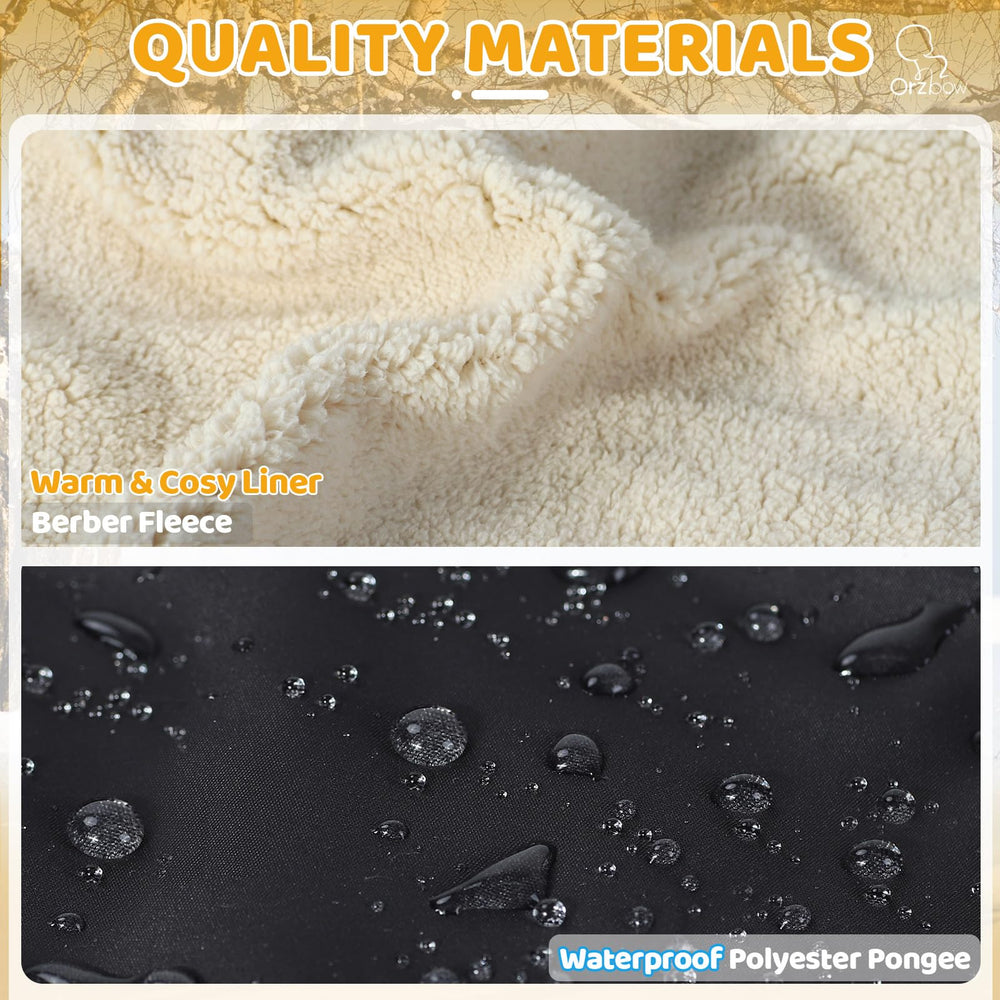 Orzbow machine washable gloves offer quick cleanup after outdoor use.