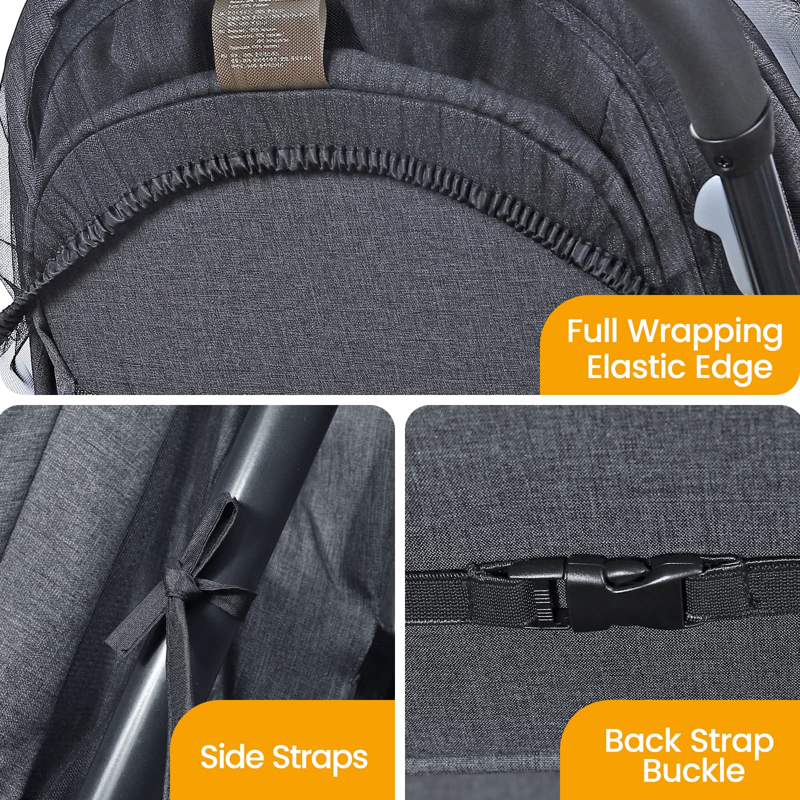 Orzbow hexagonal-mesh net blocks tiny pests while staying breathable.