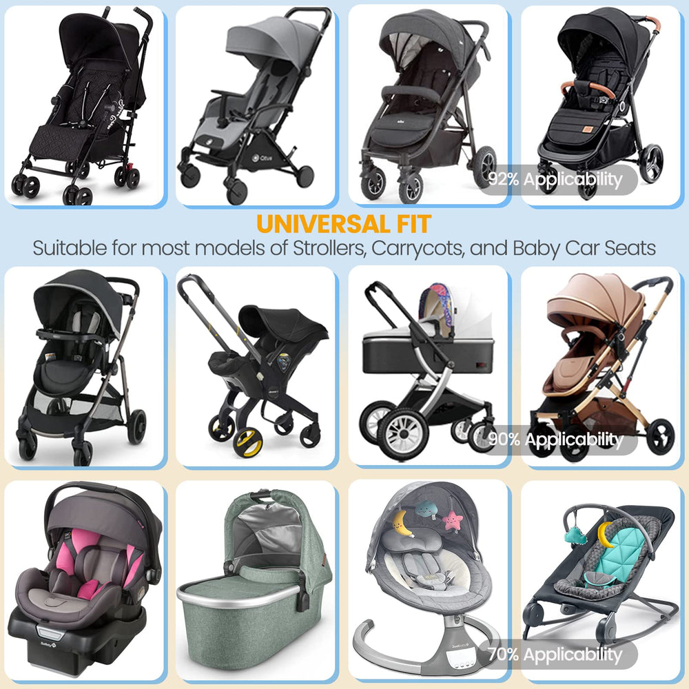 Orzbow Mosquito Net two way zip allows effortless baby access outdoors