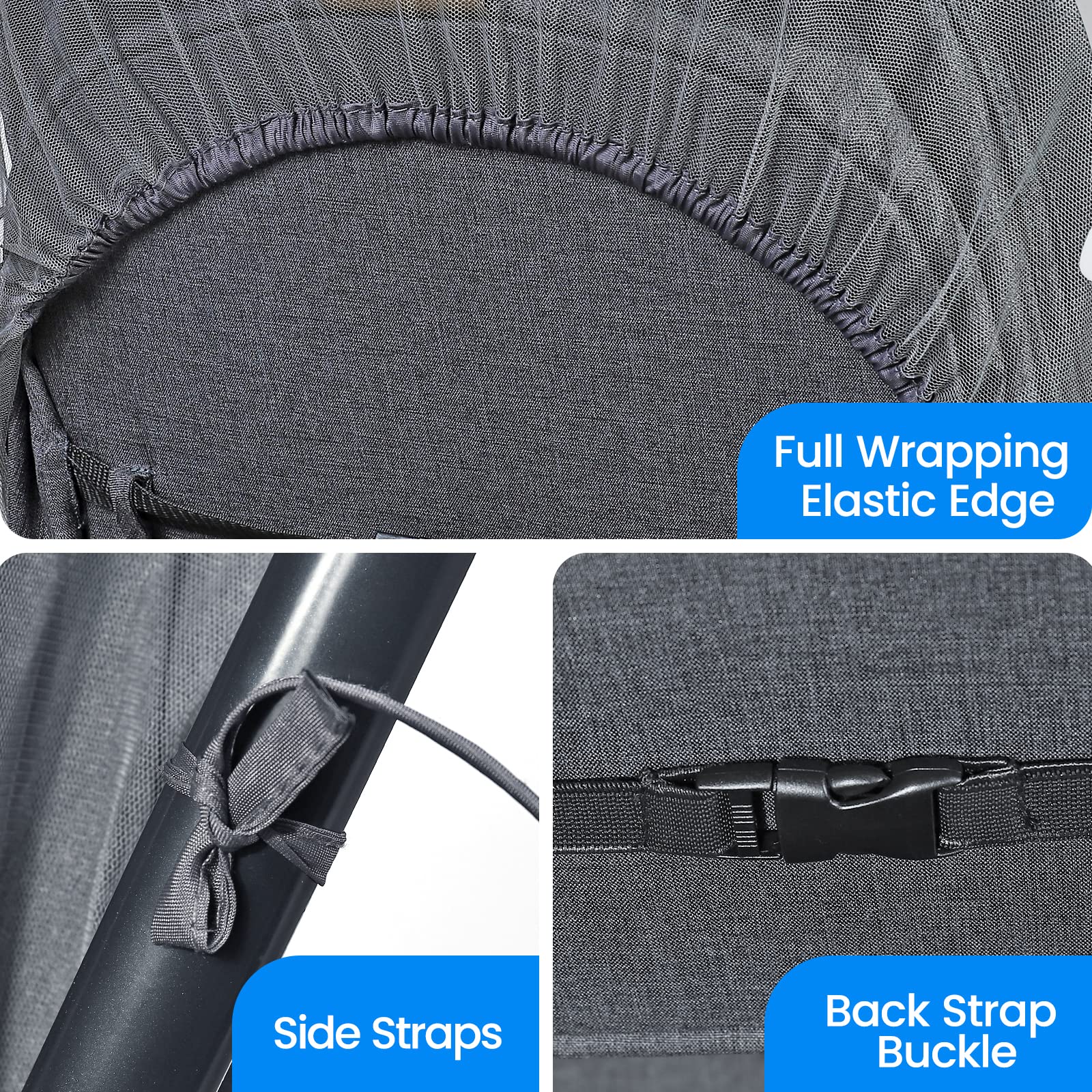 Orzbow universal-fit mosquito net fits stroller, car seat, or travel crib