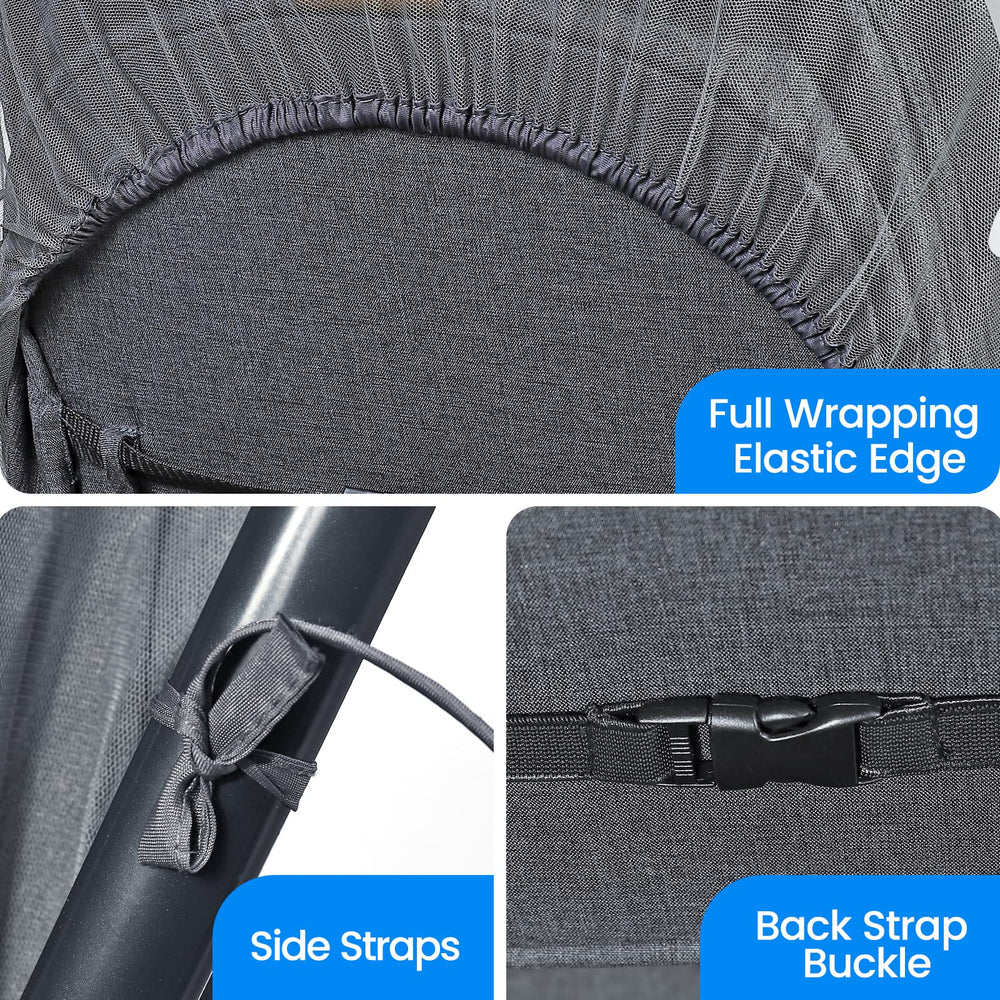 Orzbow universal-fit mosquito net fits stroller, car seat, or travel crib