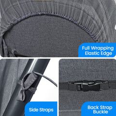 Orzbow universal-fit mosquito net fits stroller, car seat, or travel crib
