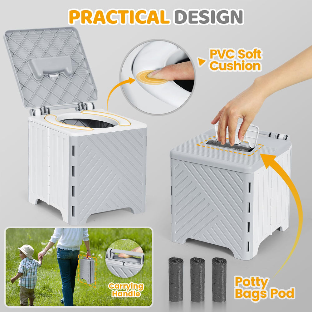 Orzbow potty seat sponge padding provides comfortable support