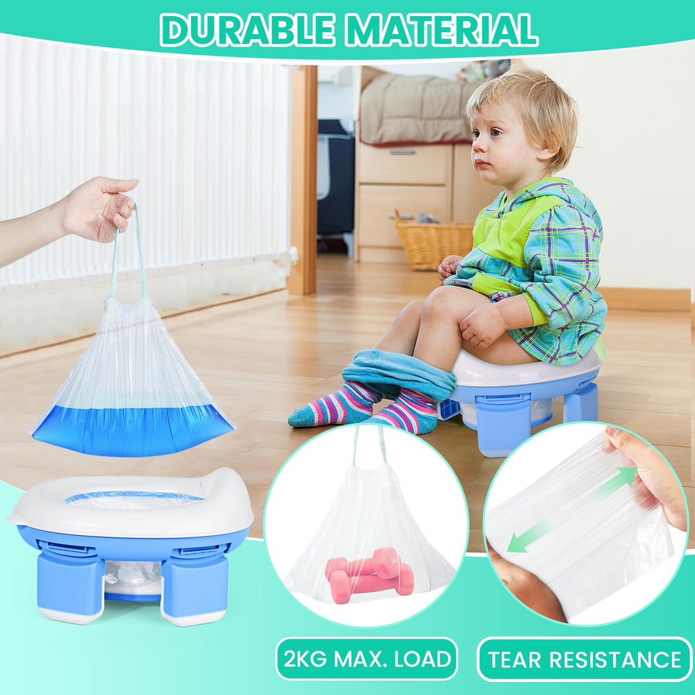 Orzbow 100-count refill pack for versatile potty cleanup on the go.