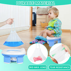 Orzbow 100-count refill pack for versatile potty cleanup on the go.