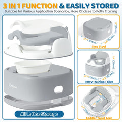 Orzbow potty seat conversion: versatile seat for toddlers transitioning to a real toilet.