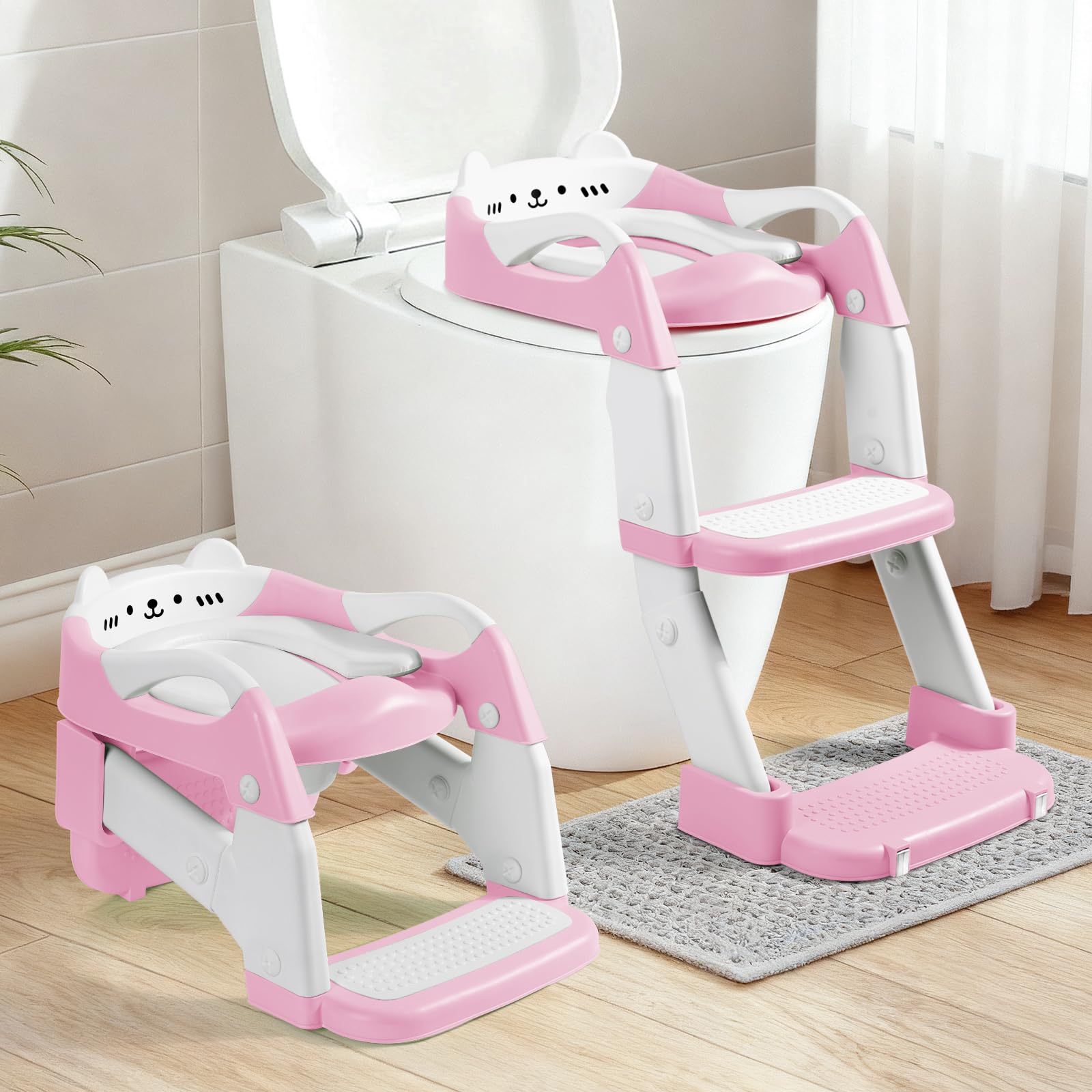Orzbow potty training seat in use by toddler for independence and comfort